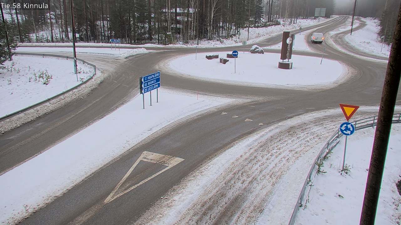 Weather Camera Image Väg 58 Kinnula, Kinnula, Keski-Suomi