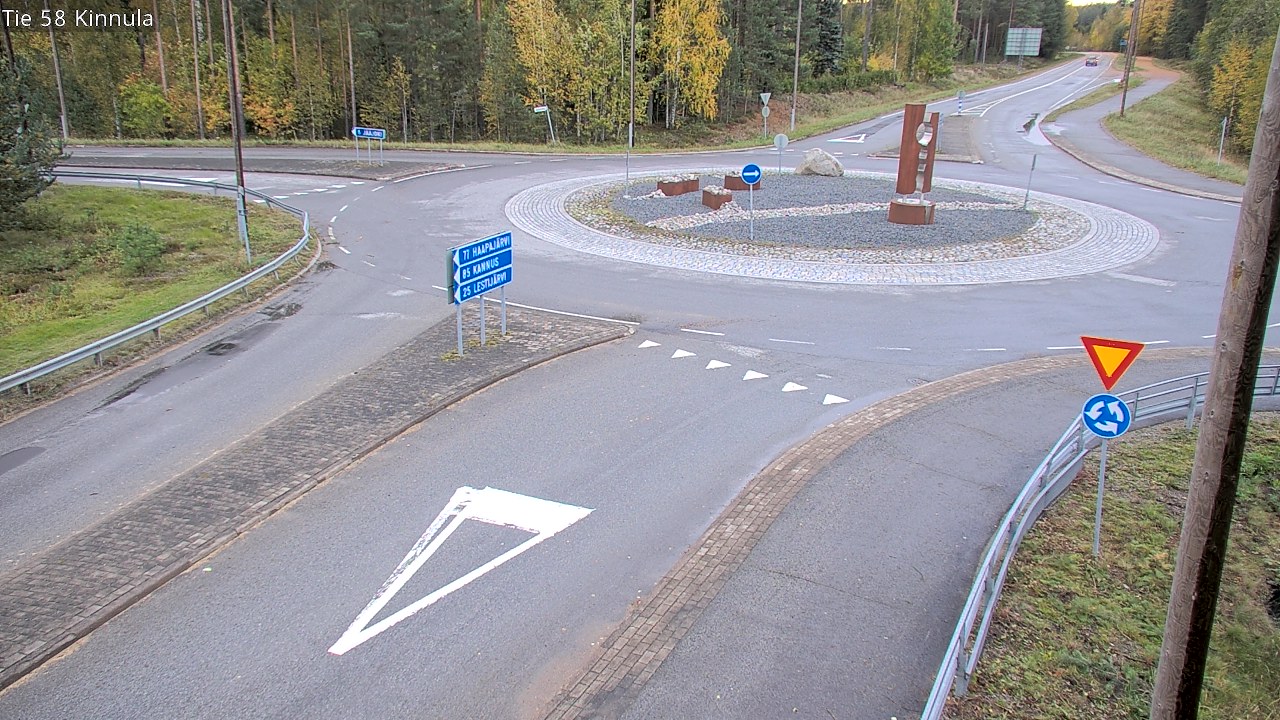 Weather Camera Image Väg 58 Kinnula, Kinnula, Keski-Suomi