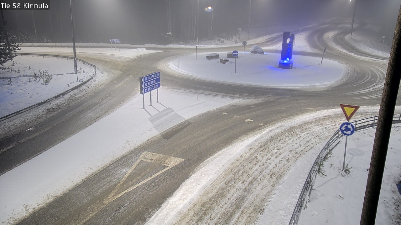 Weather Camera Image Road 58 Kinnula, Kinnula, Keski-Suomi