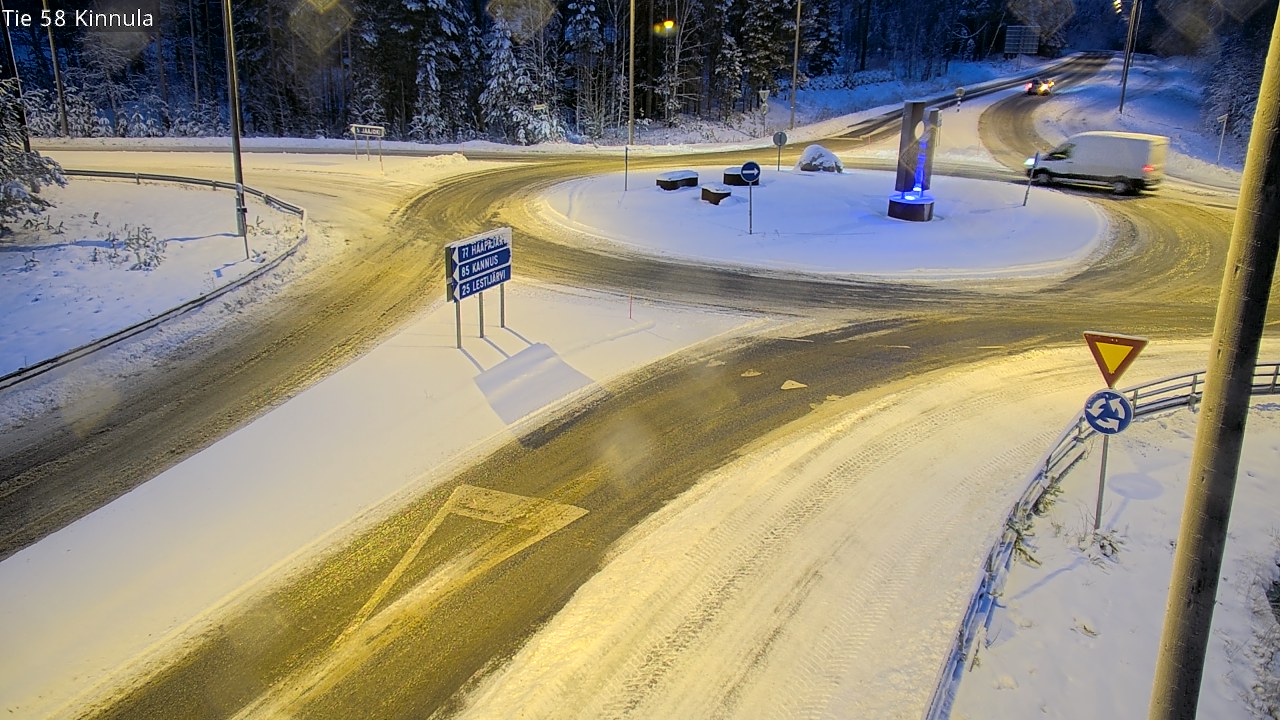 Weather Camera Image Road 58 Kinnula, Kinnula, Keski-Suomi