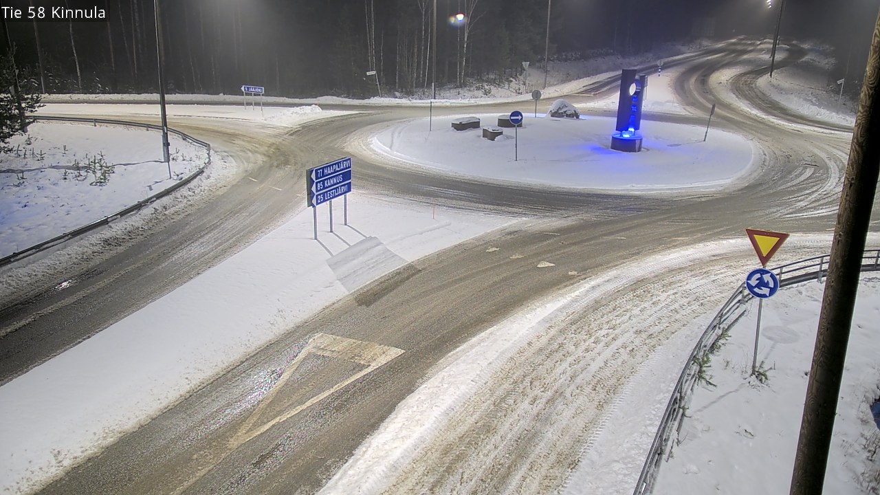 Weather Camera Image Road 58 Kinnula, Kinnula, Keski-Suomi