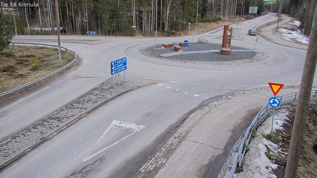 Weather Camera Image Road 58 Kinnula, Kinnula, Keski-Suomi