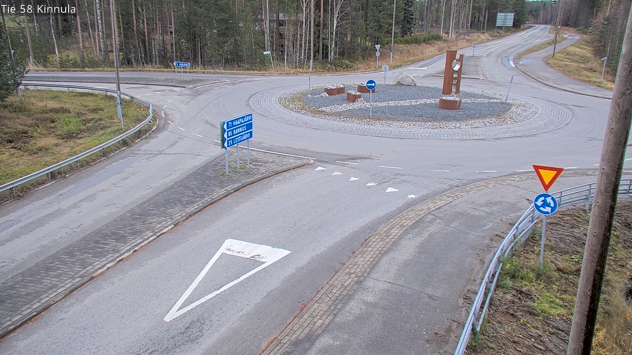 Kelikamerat Kuva Tie 58 Kinnula, Kinnula, Keski-Suomi