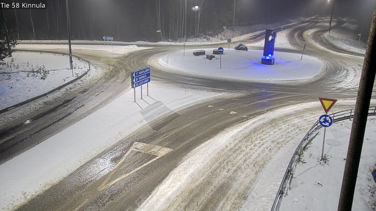 Weather Camera Image Road 58 Kinnula, Kinnula, Keski-Suomi