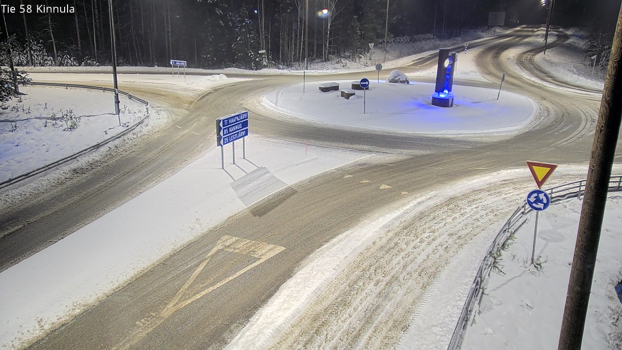 Weather Camera Image Road 58 Kinnula, Kinnula, Keski-Suomi