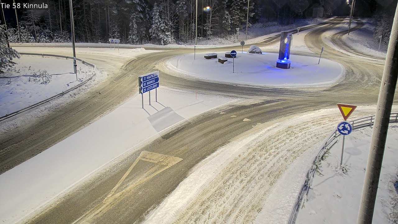 Weather Camera Image Road 58 Kinnula, Kinnula, Keski-Suomi