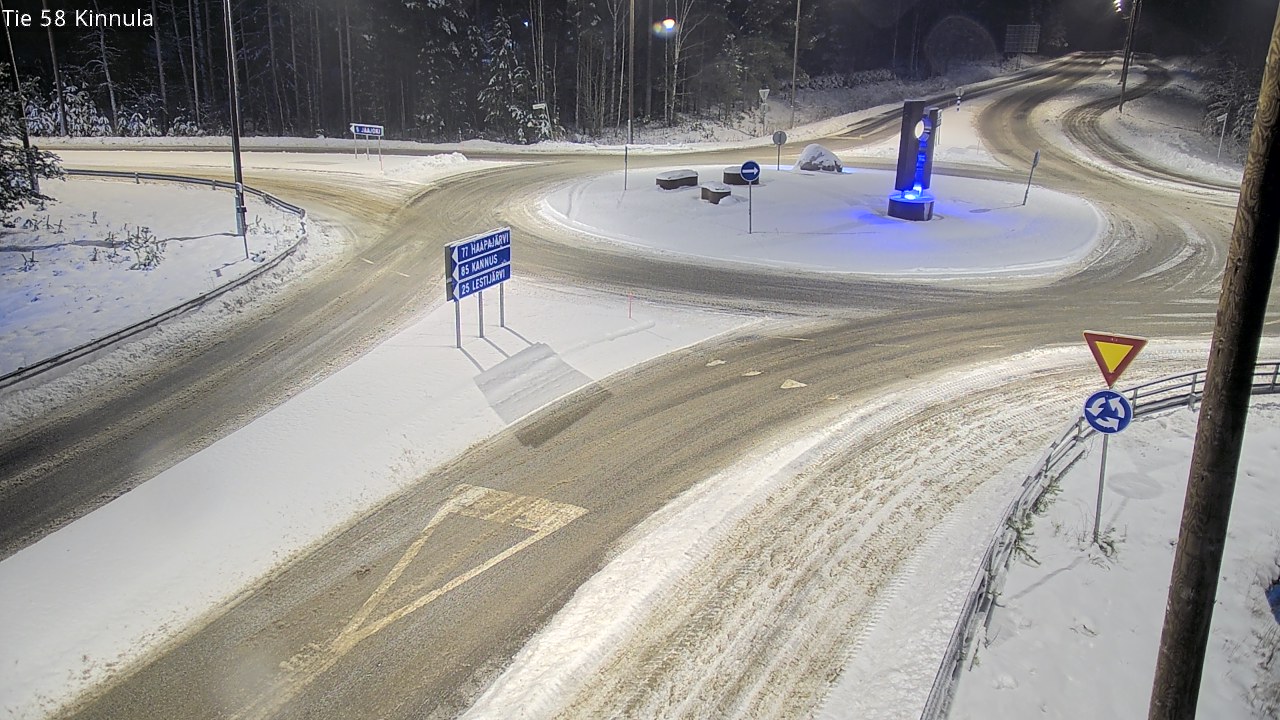 Weather Camera Image Road 58 Kinnula, Kinnula, Keski-Suomi