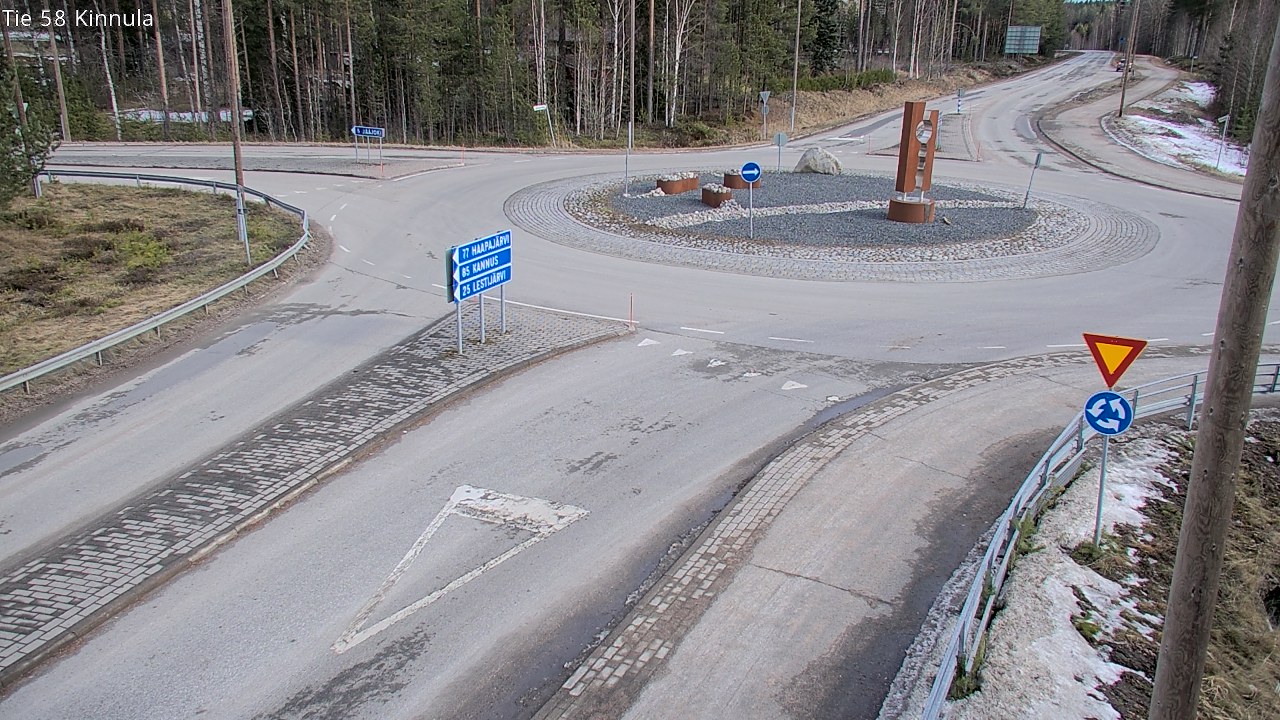 Weather Camera Image Road 58 Kinnula, Kinnula, Keski-Suomi