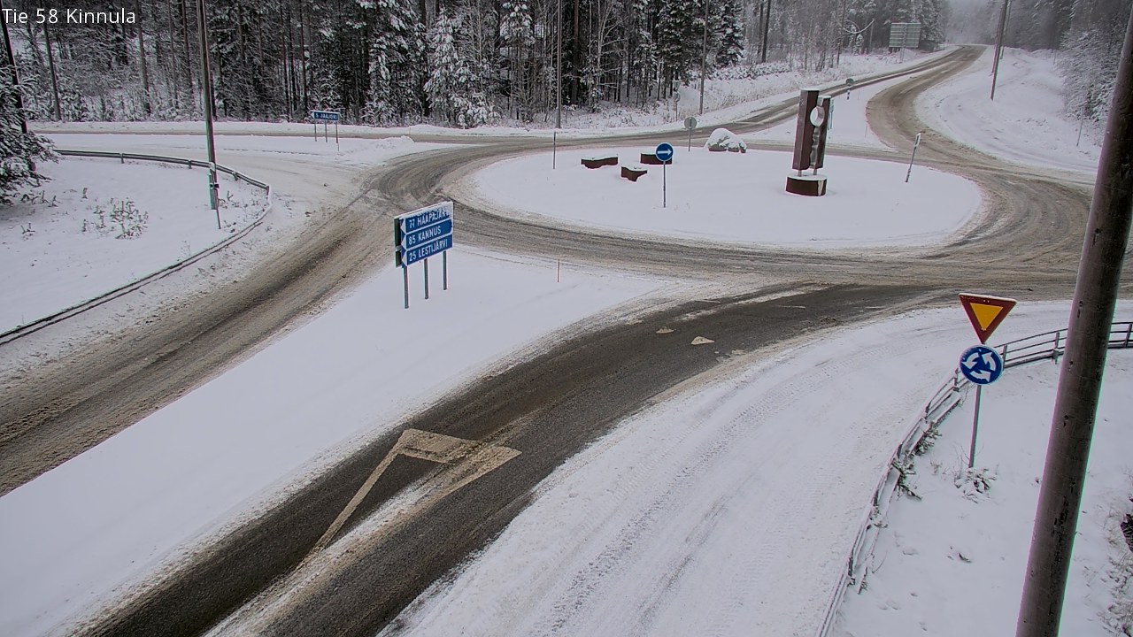 Weather Camera Image Road 58 Kinnula, Kinnula, Keski-Suomi