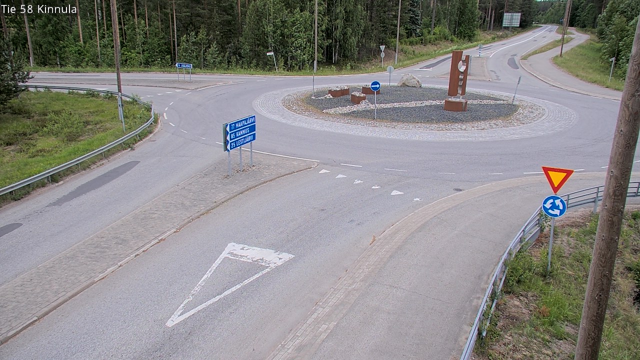 Kelikamerat Kuva Tie 58 Kinnula, Kinnula, Keski-Suomi