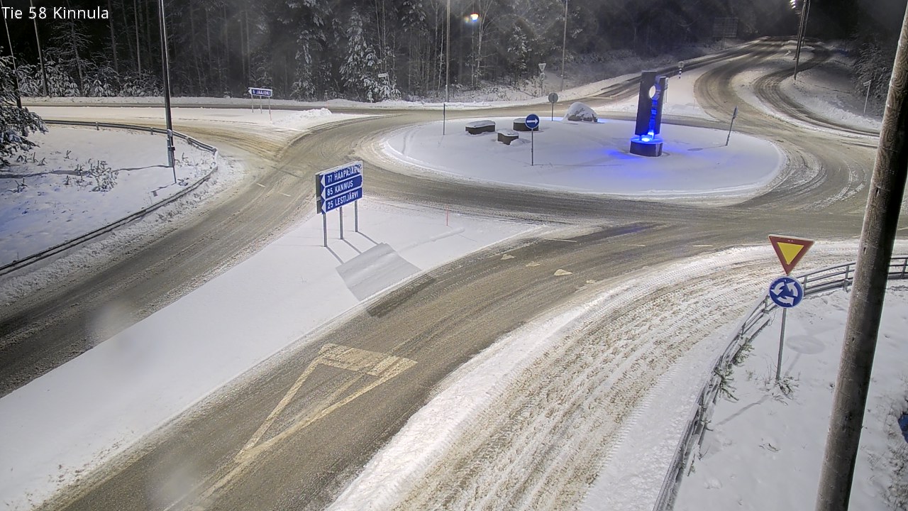 Weather Camera Image Road 58 Kinnula, Kinnula, Keski-Suomi