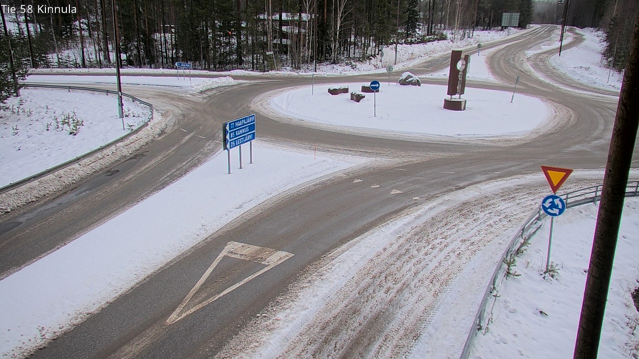 Weather Camera Image Väg 58 Kinnula, Kinnula, Keski-Suomi
