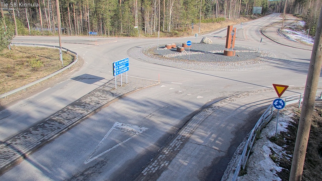 Weather Camera Image Road 58 Kinnula, Kinnula, Keski-Suomi