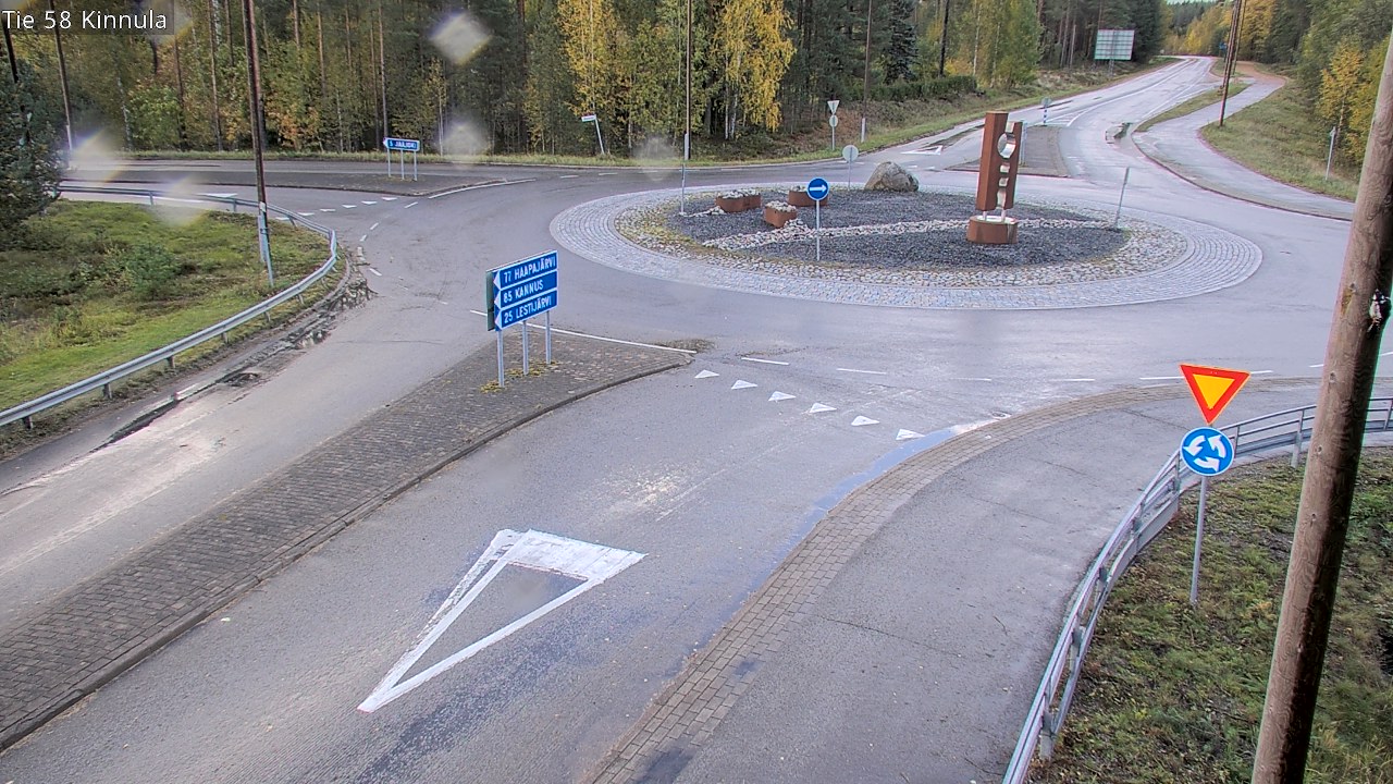 Weather Camera Image Road 58 Kinnula, Kinnula, Keski-Suomi
