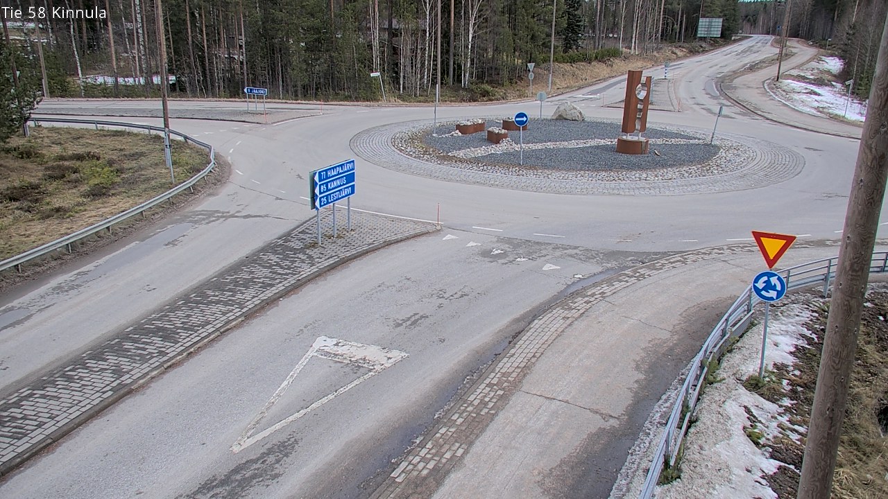 Weather Camera Image Road 58 Kinnula, Kinnula, Keski-Suomi