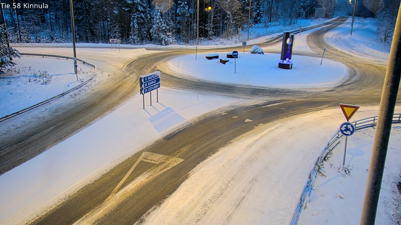 Weather Camera Image Road 58 Kinnula, Kinnula, Keski-Suomi