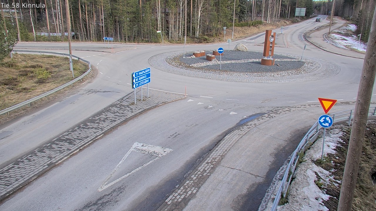 Weather Camera Image Road 58 Kinnula, Kinnula, Keski-Suomi