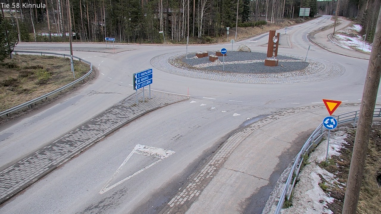 Weather Camera Image Road 58 Kinnula, Kinnula, Keski-Suomi