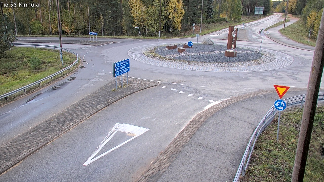 Weather Camera Image Väg 58 Kinnula, Kinnula, Keski-Suomi