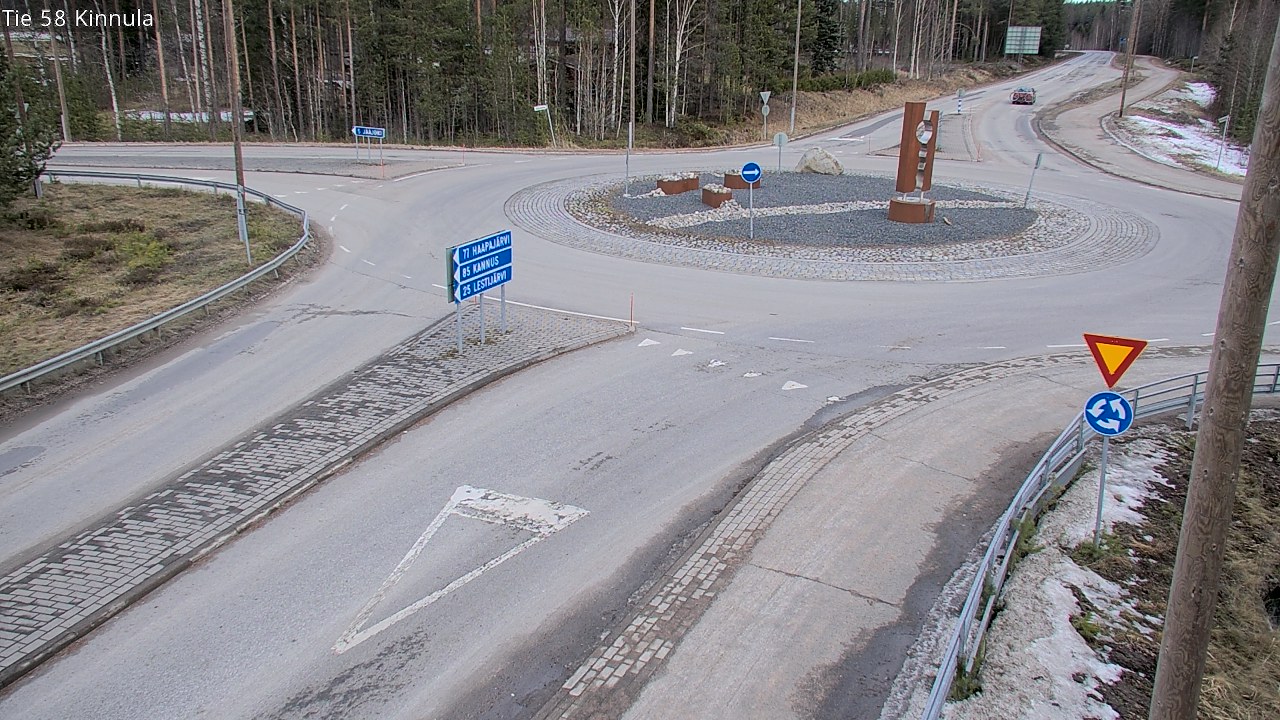 Weather Camera Image Road 58 Kinnula, Kinnula, Keski-Suomi