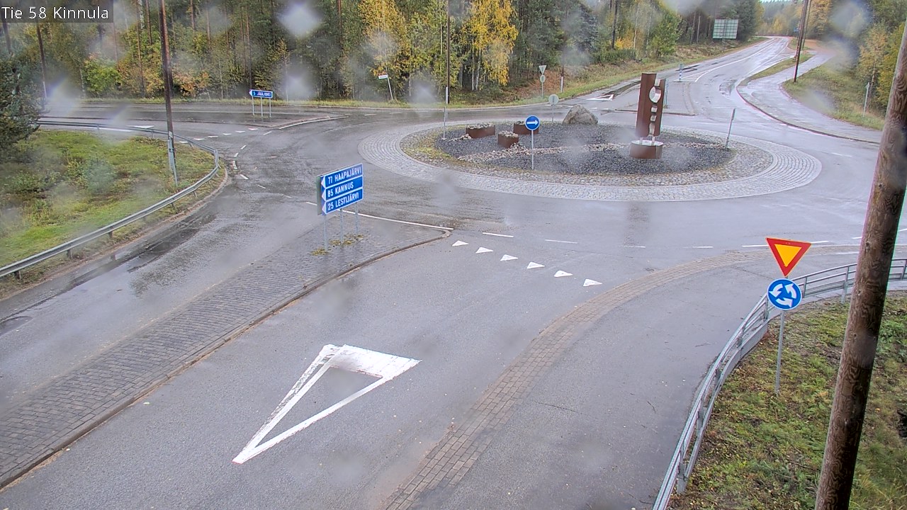 Weather Camera Image Road 58 Kinnula, Kinnula, Keski-Suomi