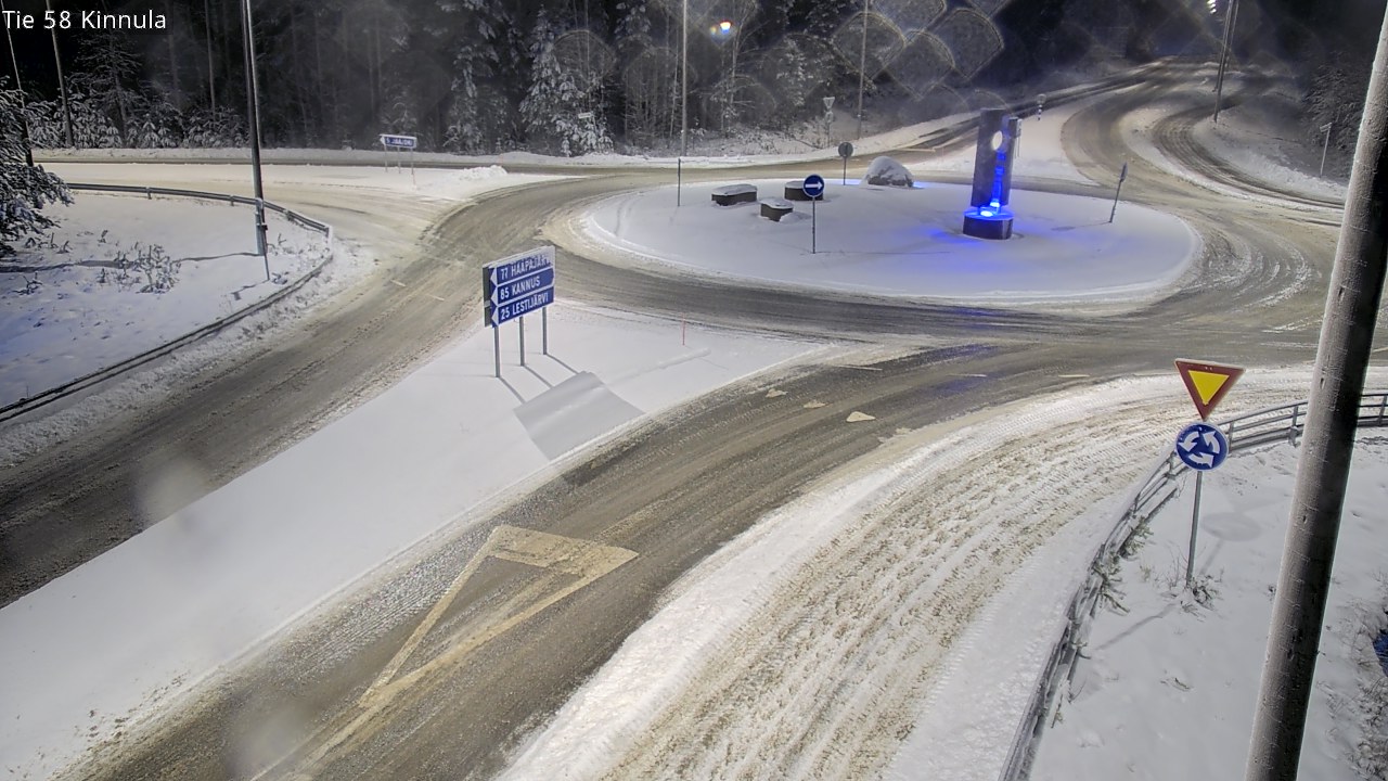 Weather Camera Image Road 58 Kinnula, Kinnula, Keski-Suomi