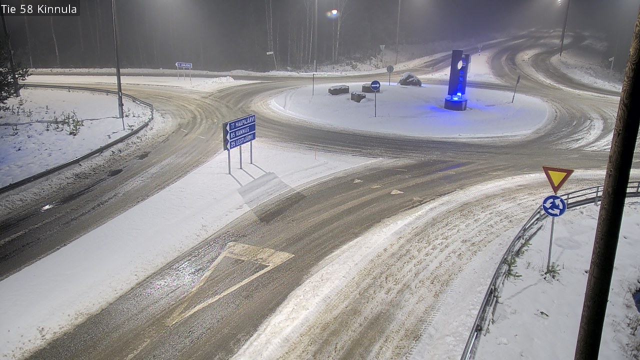 Weather Camera Image Road 58 Kinnula, Kinnula, Keski-Suomi