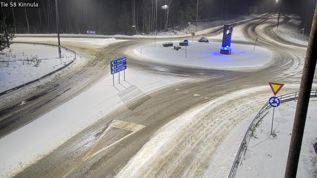 Weather Camera Image Road 58 Kinnula, Kinnula, Keski-Suomi