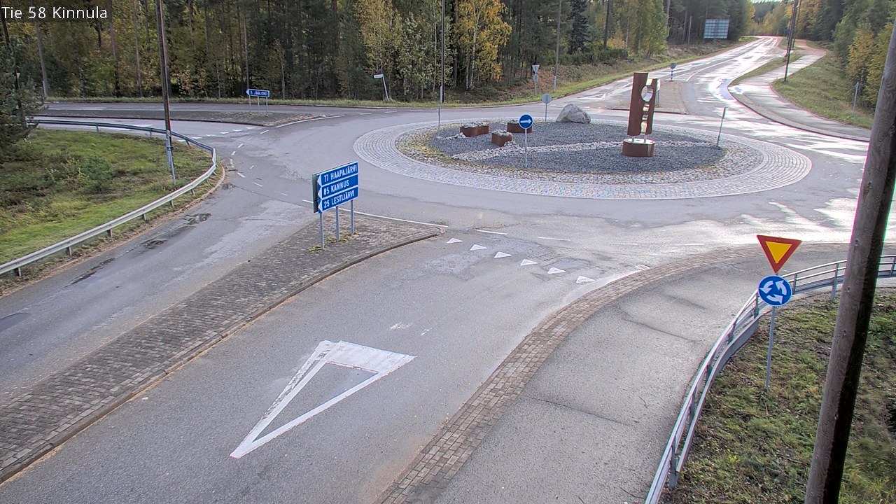 Weather Camera Image Väg 58 Kinnula, Kinnula, Keski-Suomi