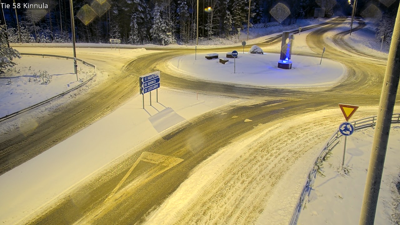 Weather Camera Image Road 58 Kinnula, Kinnula, Keski-Suomi