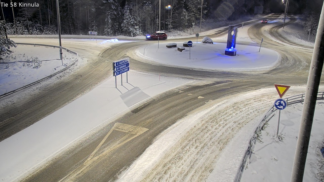 Weather Camera Image Road 58 Kinnula, Kinnula, Keski-Suomi