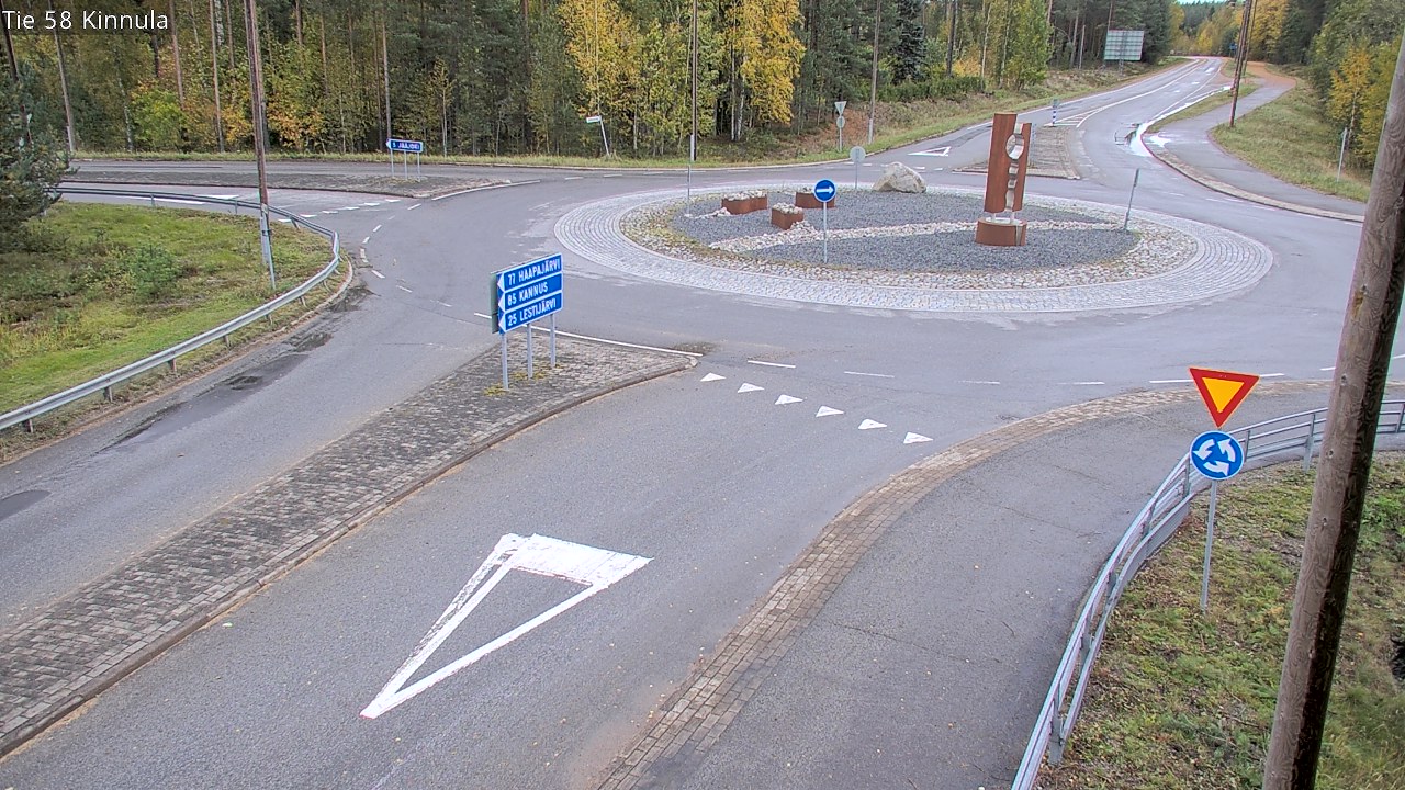 Weather Camera Image Road 58 Kinnula, Kinnula, Keski-Suomi