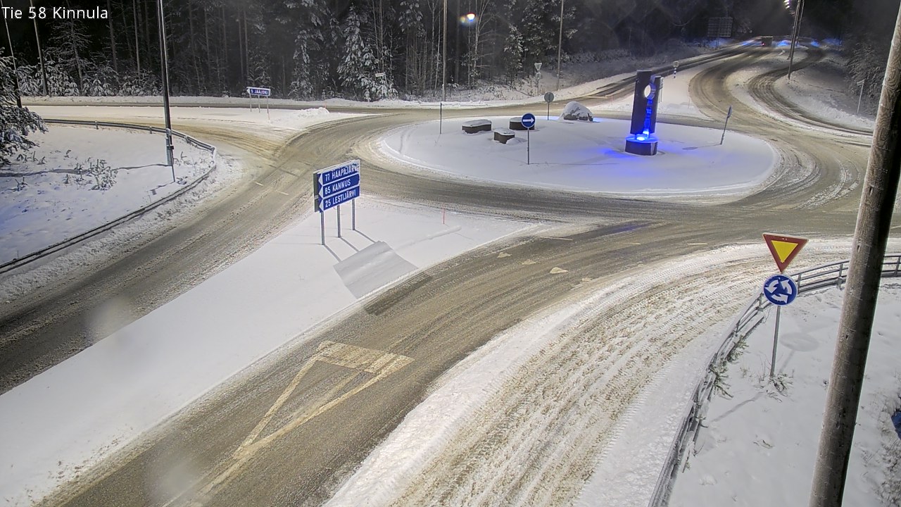 Weather Camera Image Road 58 Kinnula, Kinnula, Keski-Suomi