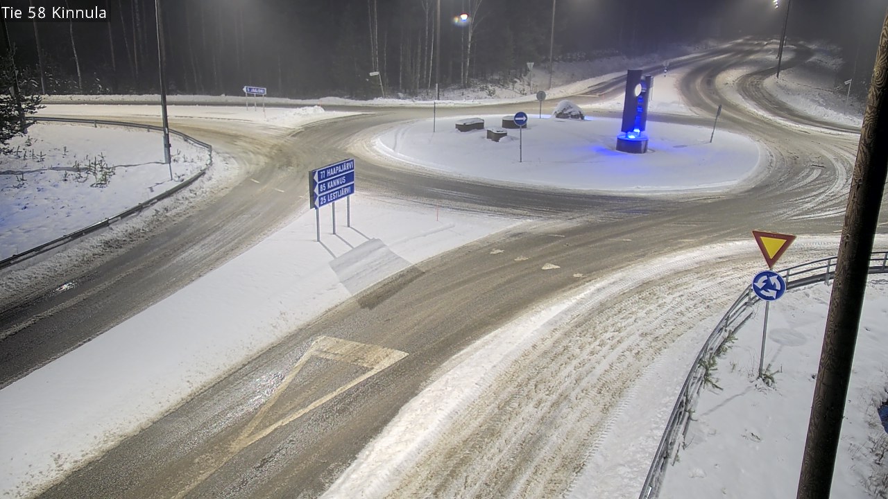 Weather Camera Image Road 58 Kinnula, Kinnula, Keski-Suomi