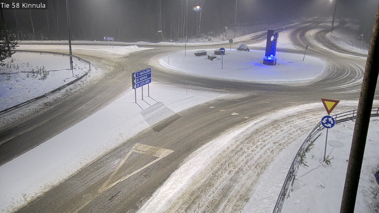 Weather Camera Image Road 58 Kinnula, Kinnula, Keski-Suomi