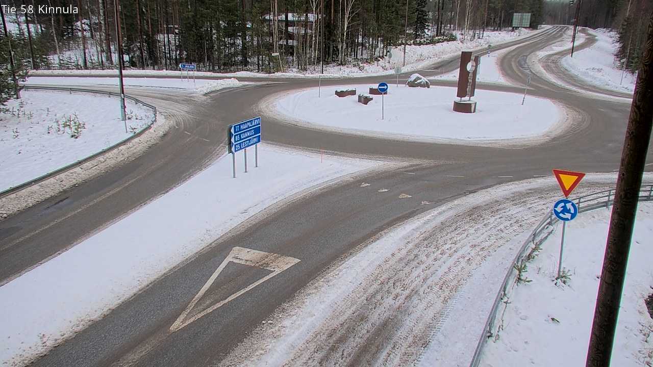Weather Camera Image Väg 58 Kinnula, Kinnula, Keski-Suomi