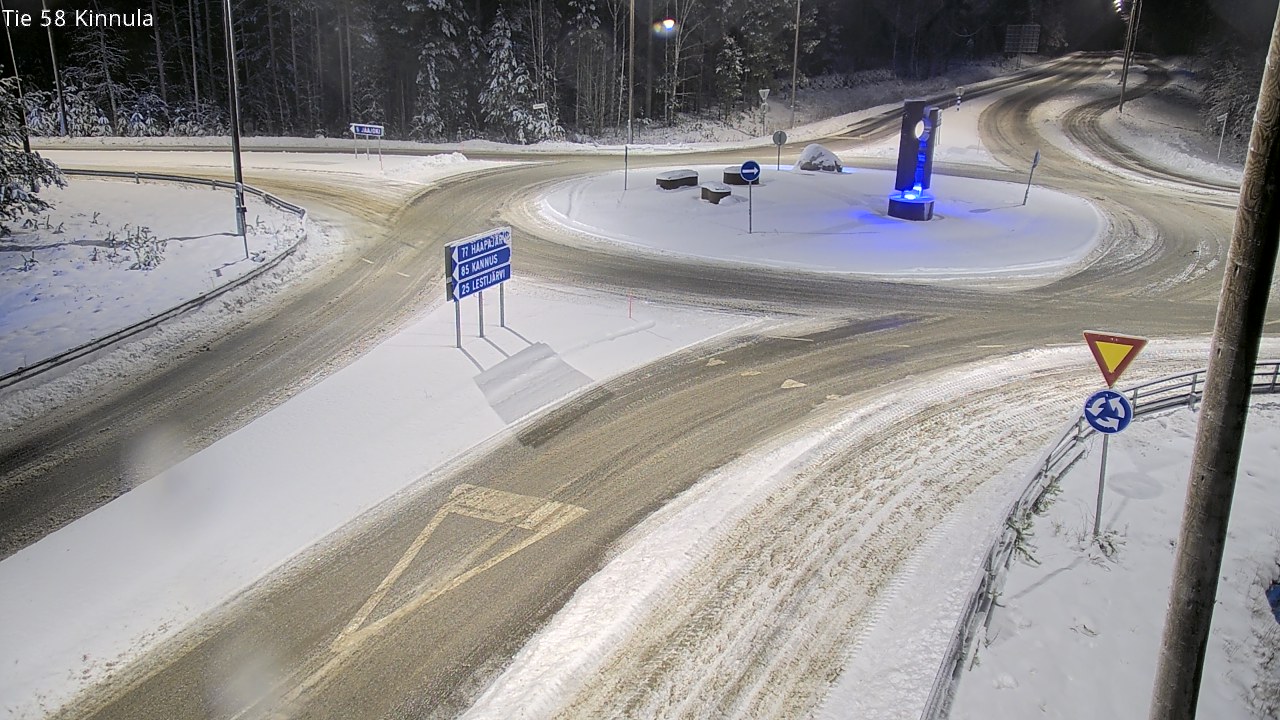 Weather Camera Image Road 58 Kinnula, Kinnula, Keski-Suomi