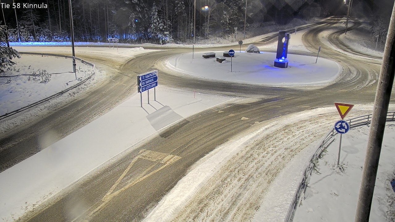 Weather Camera Image Road 58 Kinnula, Kinnula, Keski-Suomi
