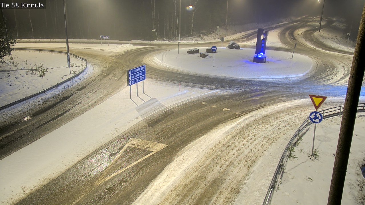 Weather Camera Image Road 58 Kinnula, Kinnula, Keski-Suomi