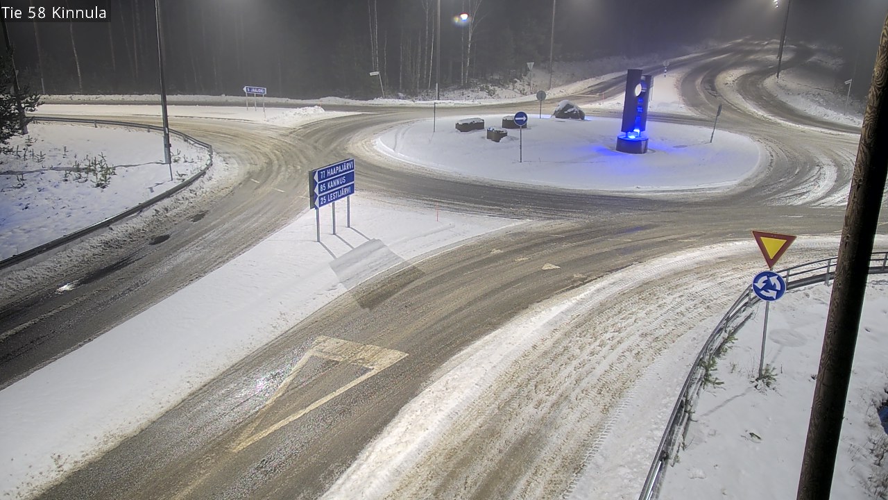 Weather Camera Image Road 58 Kinnula, Kinnula, Keski-Suomi