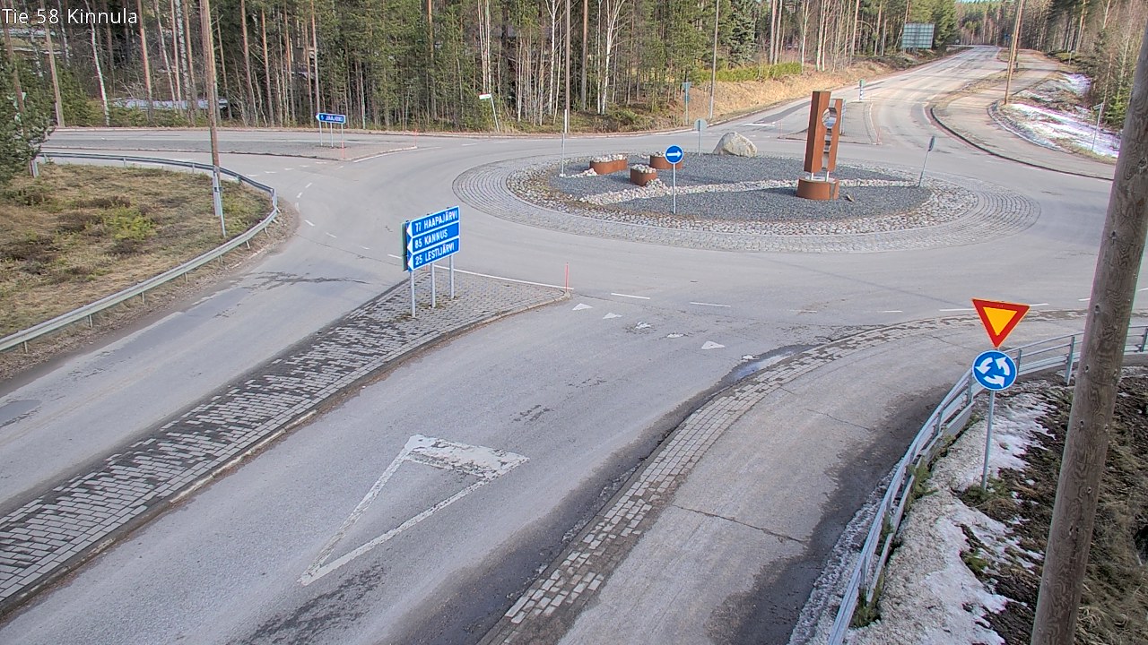 Weather Camera Image Road 58 Kinnula, Kinnula, Keski-Suomi