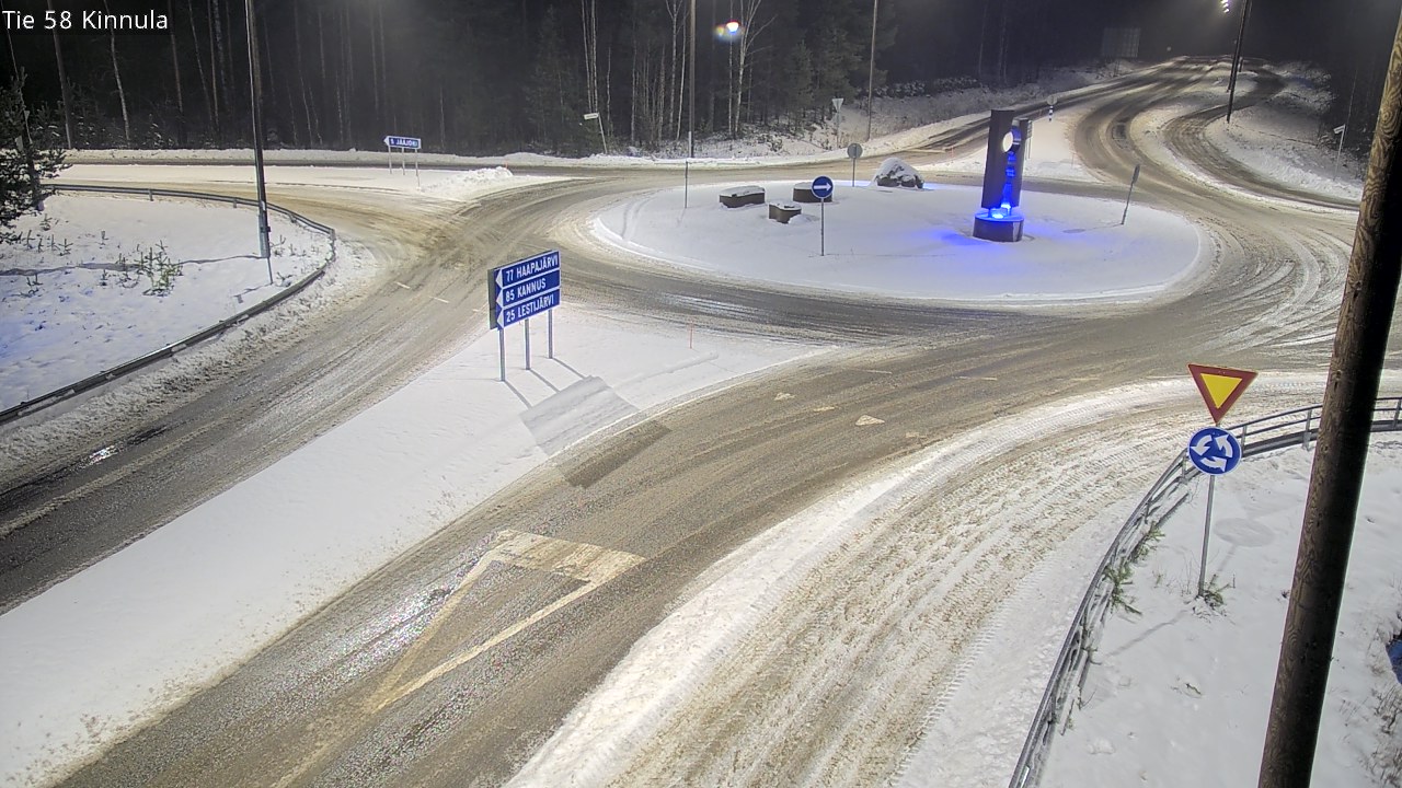 Weather Camera Image Road 58 Kinnula, Kinnula, Keski-Suomi