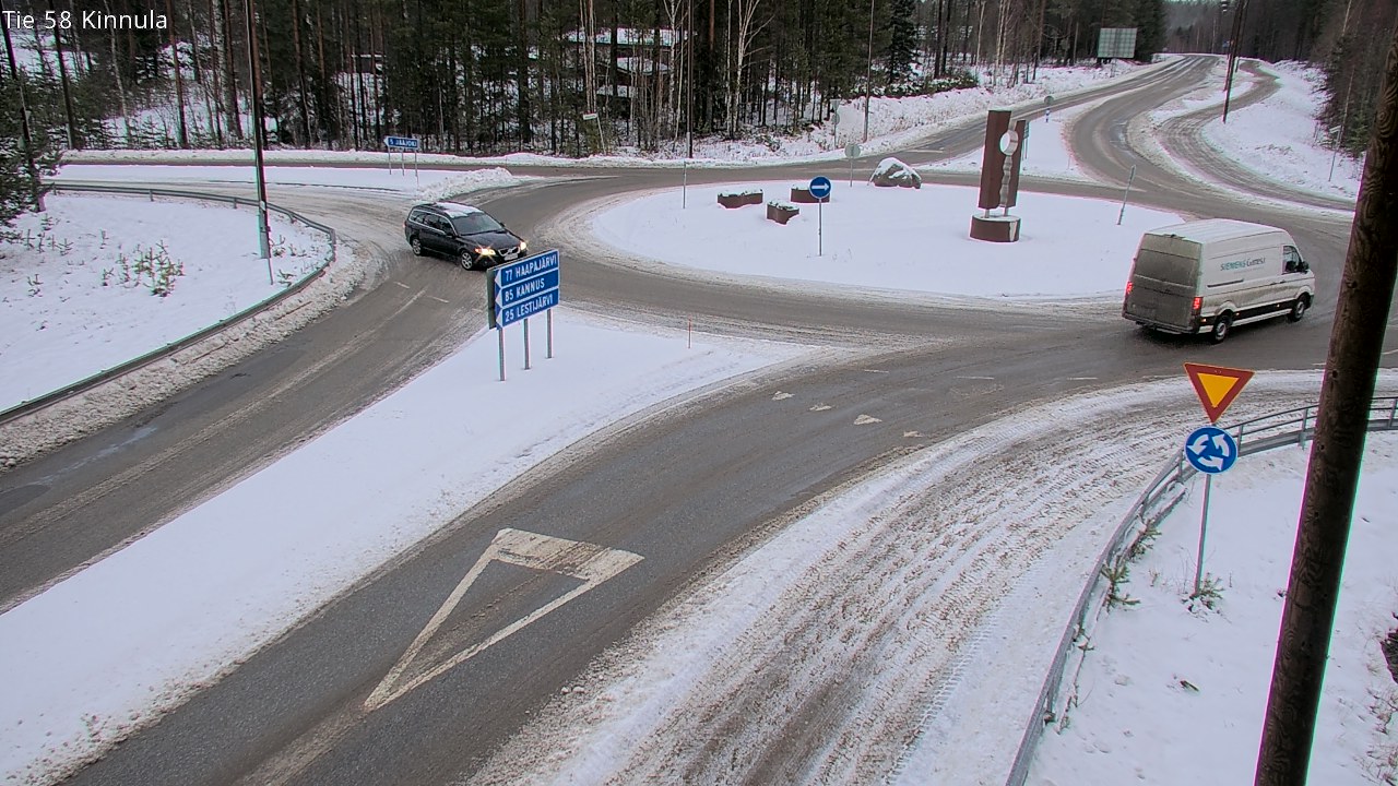 Weather Camera Image Väg 58 Kinnula, Kinnula, Keski-Suomi