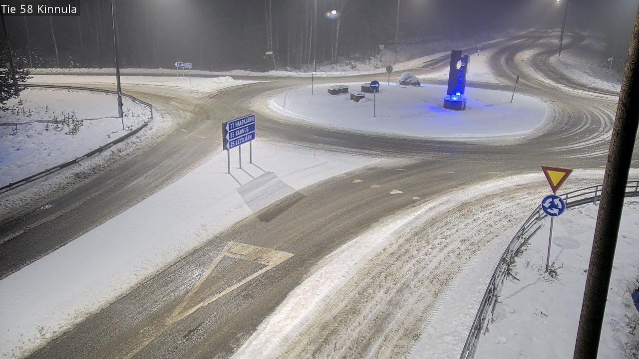 Weather Camera Image Road 58 Kinnula, Kinnula, Keski-Suomi