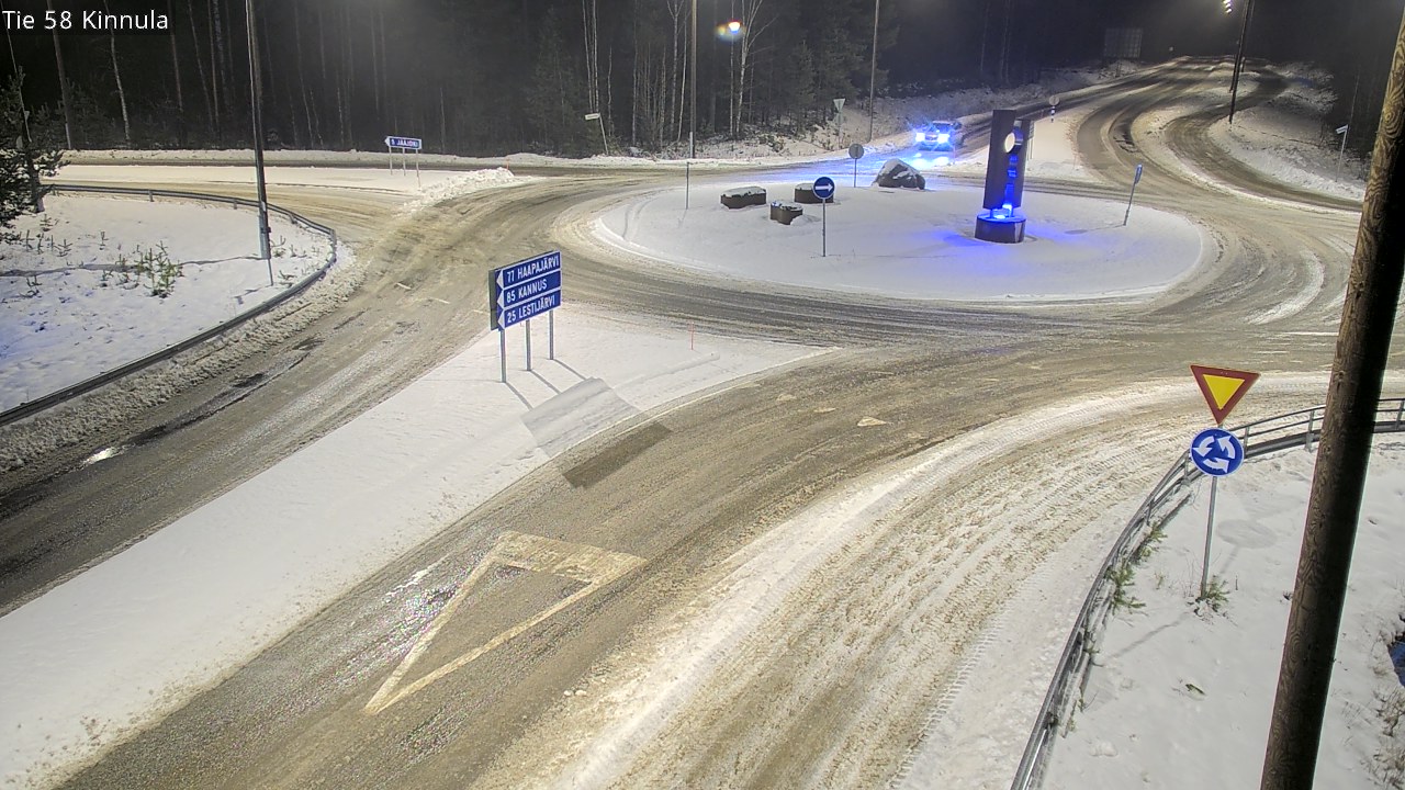 Weather Camera Image Väg 58 Kinnula, Kinnula, Keski-Suomi