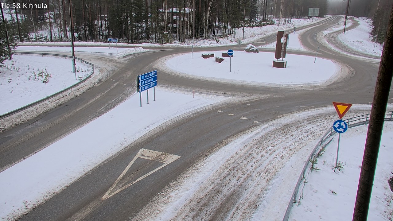 Weather Camera Image Väg 58 Kinnula, Kinnula, Keski-Suomi
