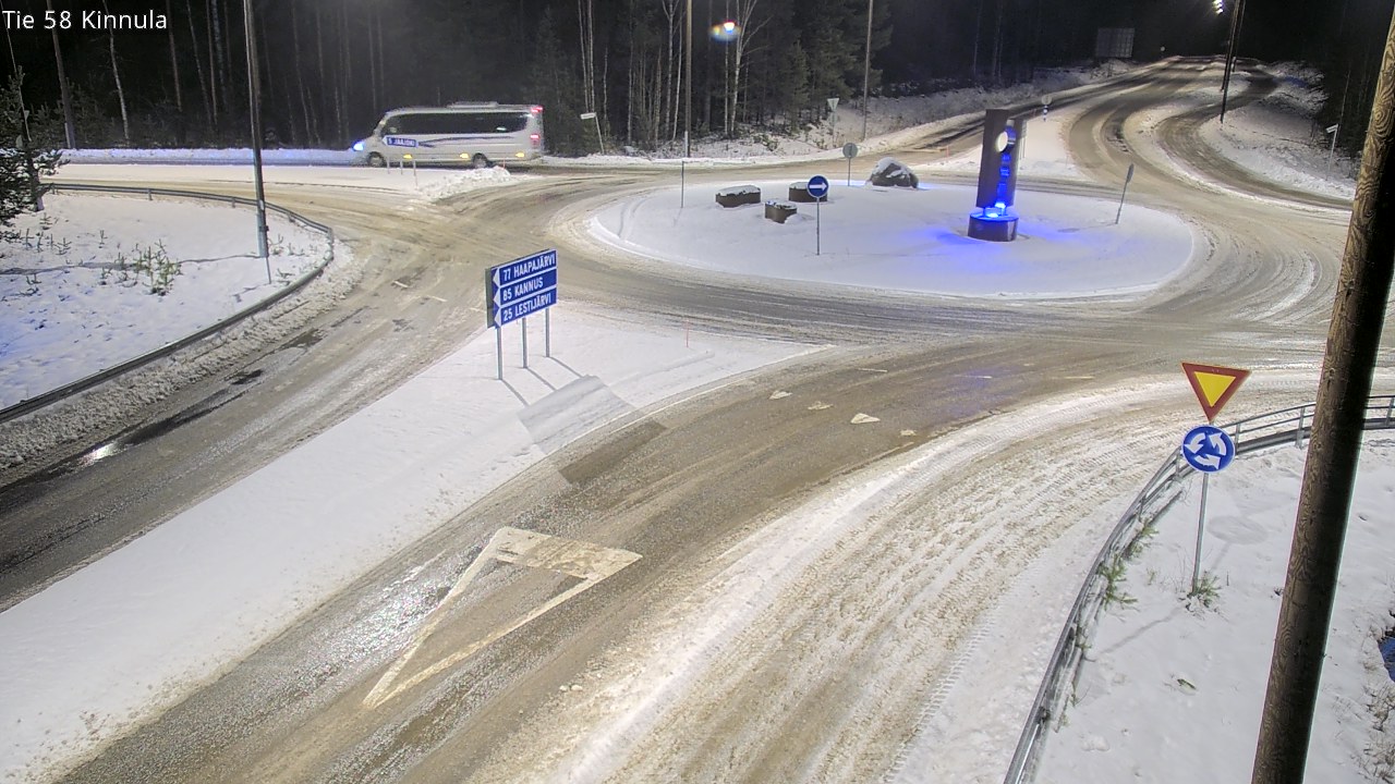Weather Camera Image Väg 58 Kinnula, Kinnula, Keski-Suomi