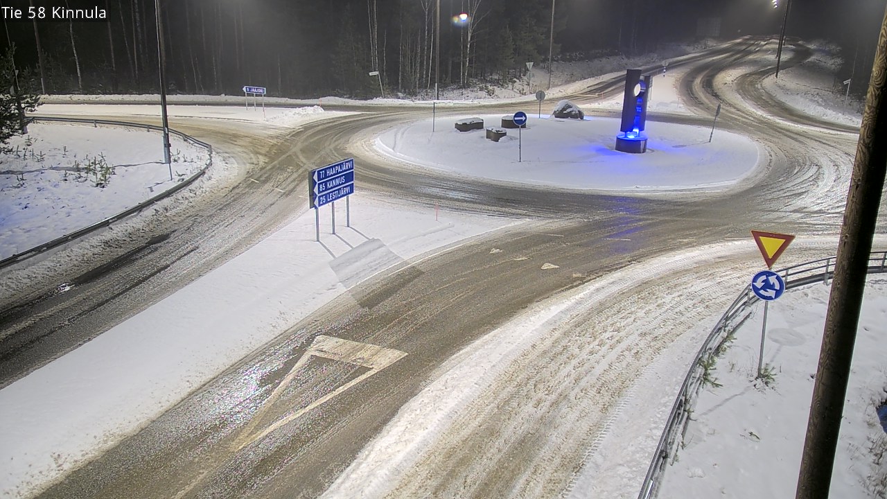 Weather Camera Image Road 58 Kinnula, Kinnula, Keski-Suomi