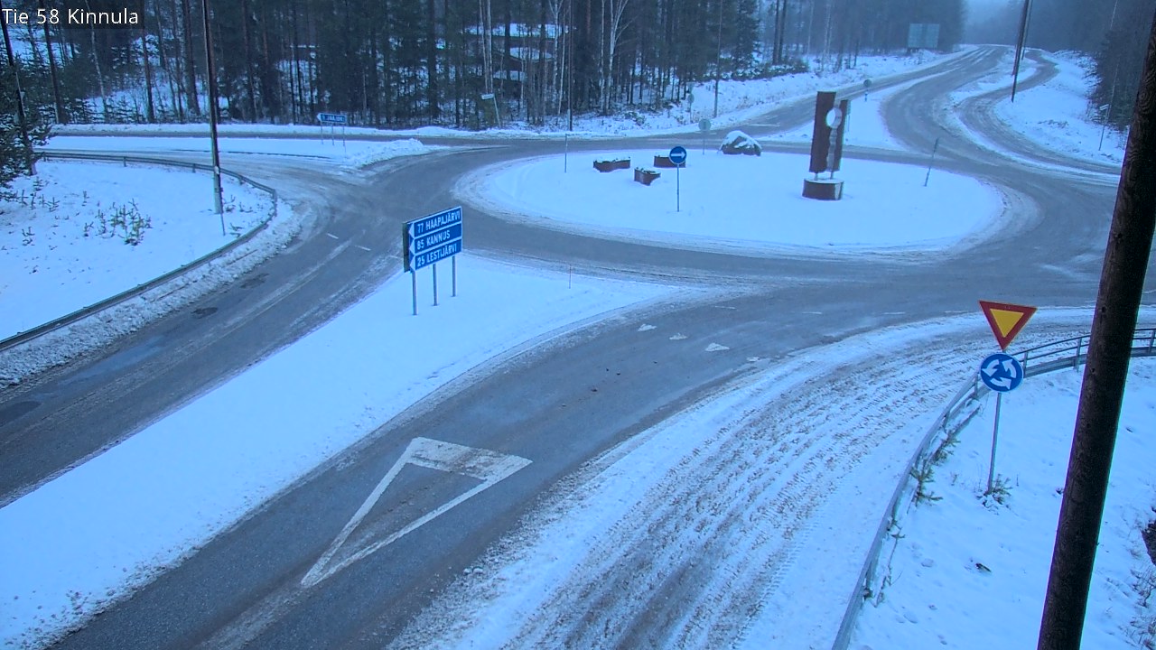 Weather Camera Image Väg 58 Kinnula, Kinnula, Keski-Suomi