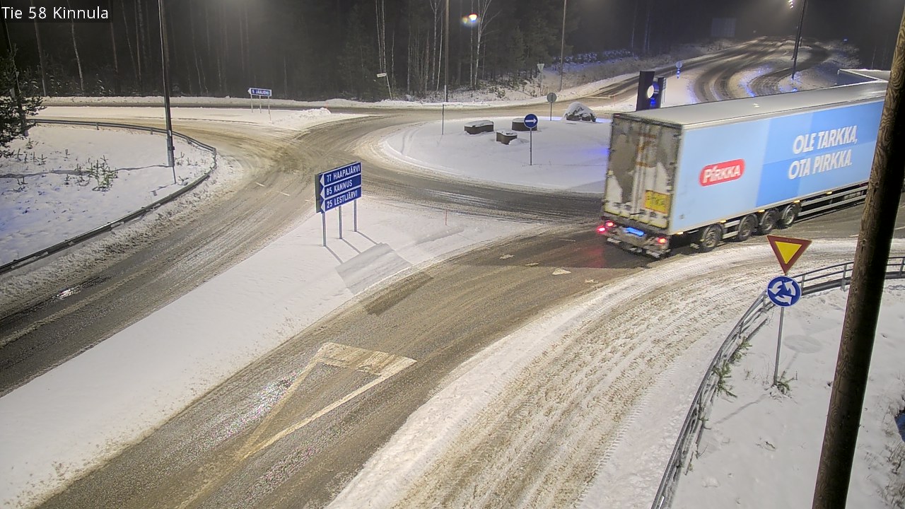 Weather Camera Image Road 58 Kinnula, Kinnula, Keski-Suomi